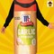 Adults McCormick Garlic Powder Spice Costume Funny Seasoning Outfit